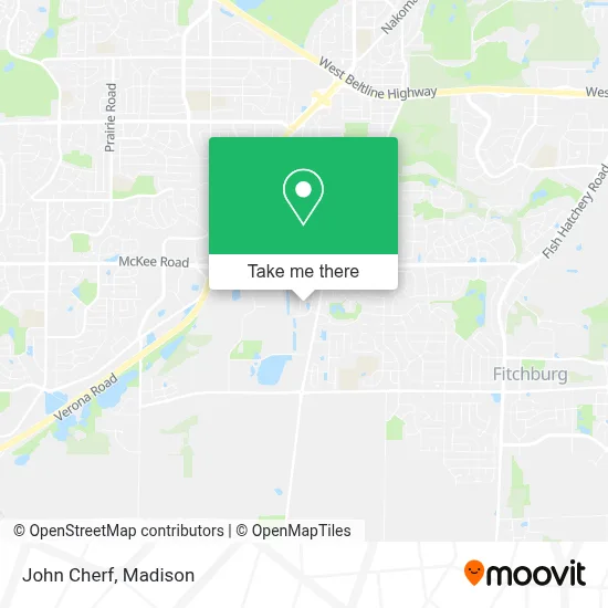 John Cherf map