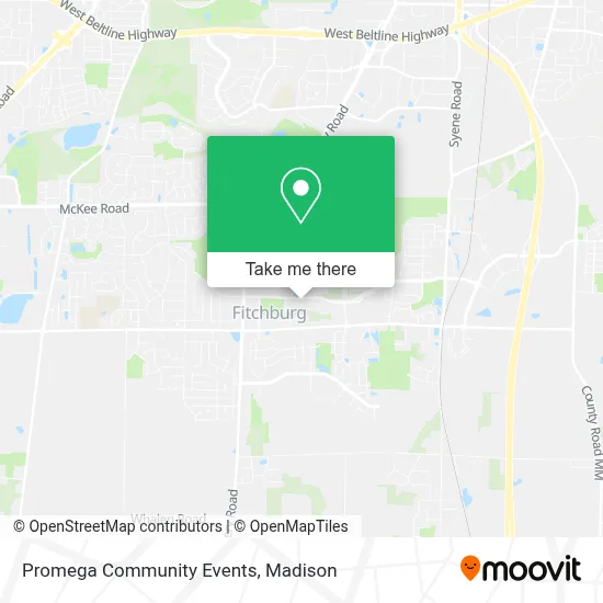 Promega Community Events map