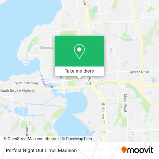 Perfect Night Out Limo map