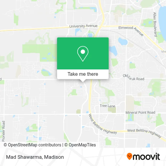 Mad Shawarma map