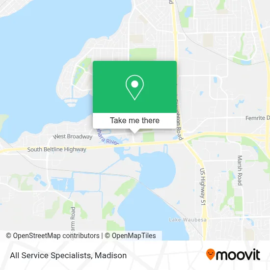 All Service Specialists map