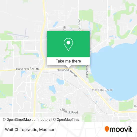 Wait Chiropractic map