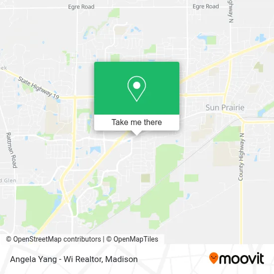 Angela Yang - Wi Realtor map