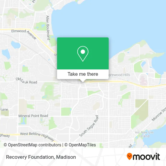 Recovery Foundation map