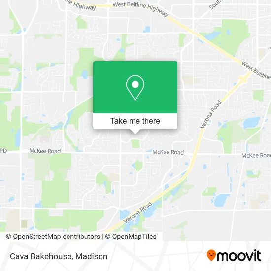 Cava Bakehouse map