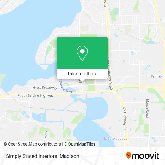 Simply Stated Interiors map