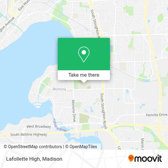 Lafollette High map