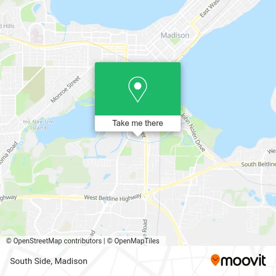 South Side map