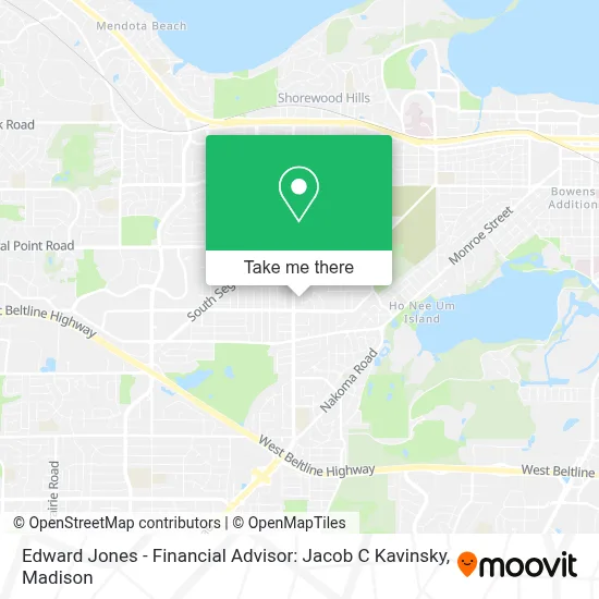 Edward Jones - Financial Advisor: Jacob C Kavinsky map