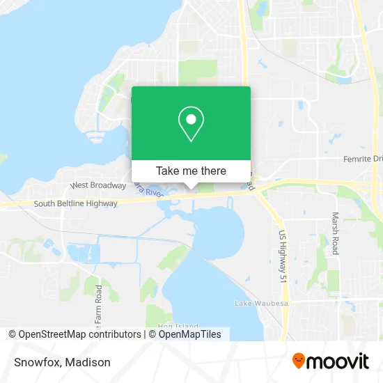 Snowfox map