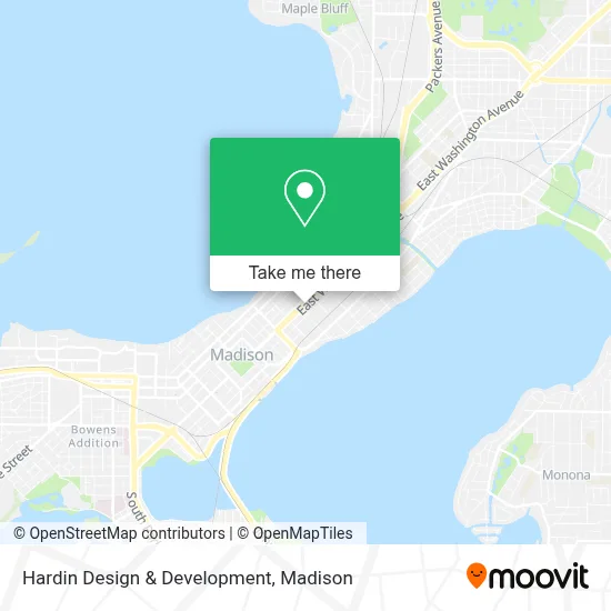 Mapa de Hardin Design & Development