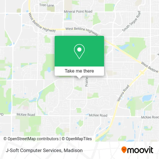 Mapa de J-Soft Computer Services