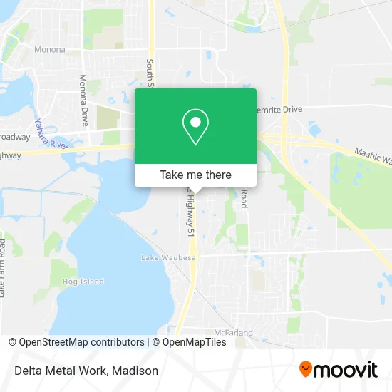 Delta Metal Work map