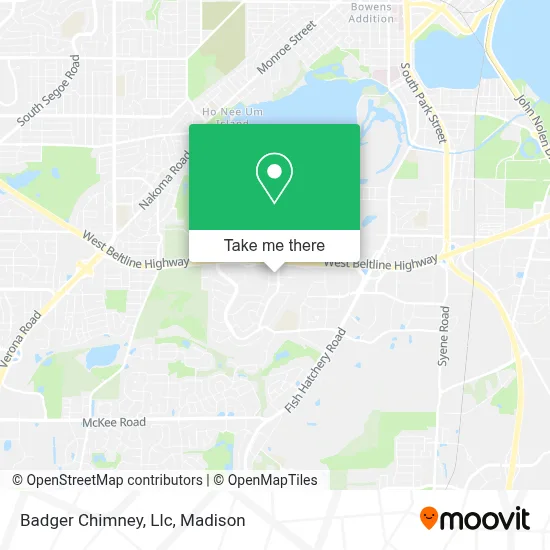 Badger Chimney, Llc map
