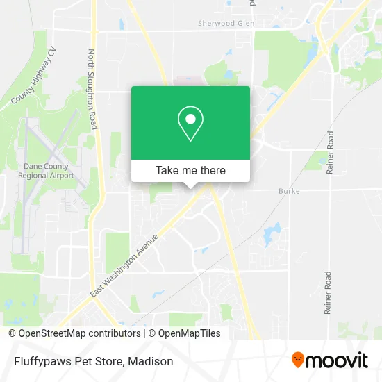 Fluffypaws Pet Store map