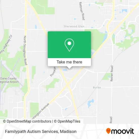 Familypath Autism Services map
