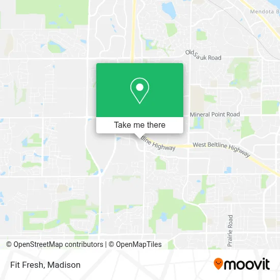 Fit Fresh map
