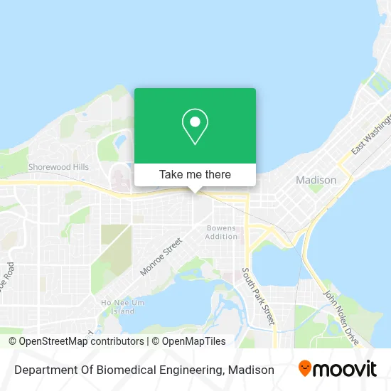Department Of Biomedical Engineering map
