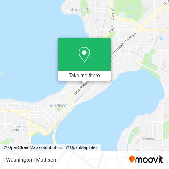 Washington map