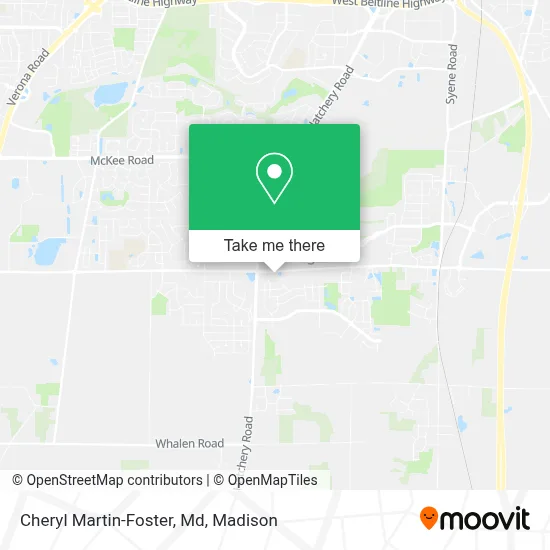 Cheryl Martin-Foster, Md map