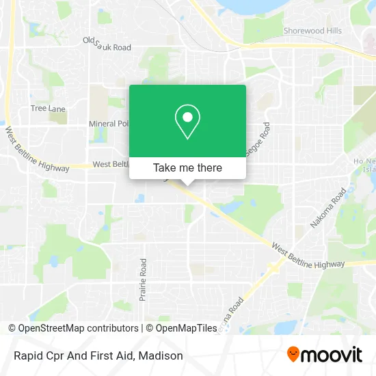 Rapid Cpr And First Aid map