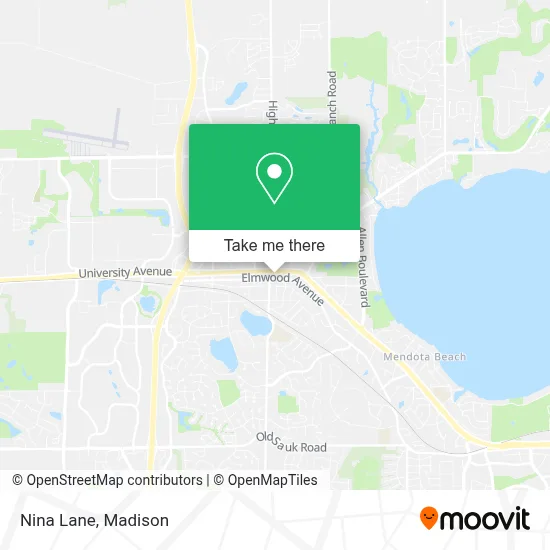 Nina Lane map