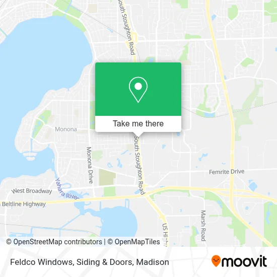 Feldco Windows, Siding & Doors map