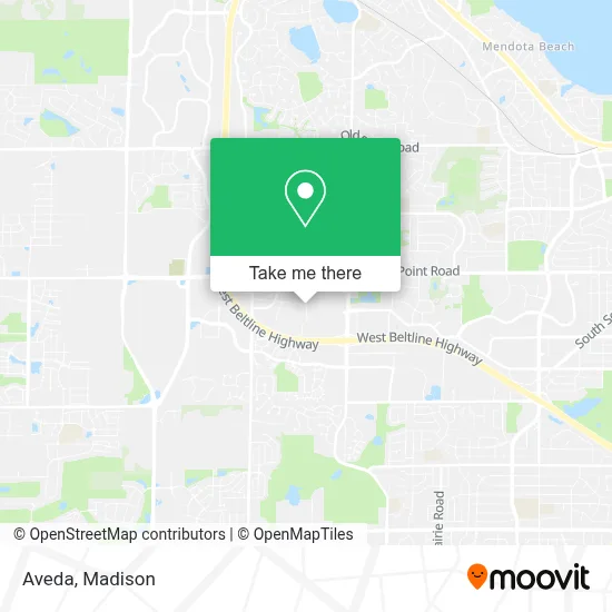 Aveda map