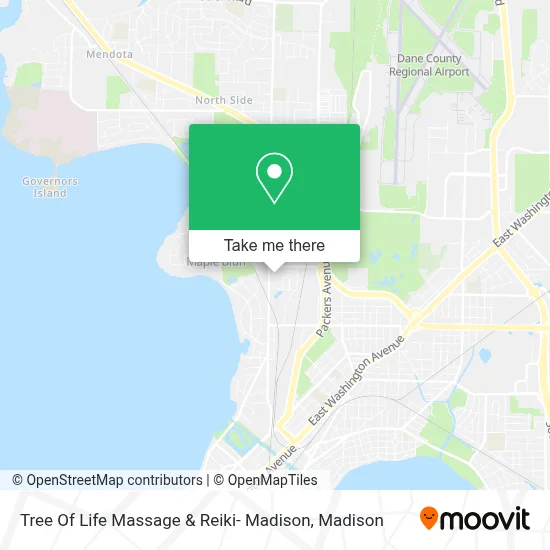 Tree Of Life Massage & Reiki- Madison map