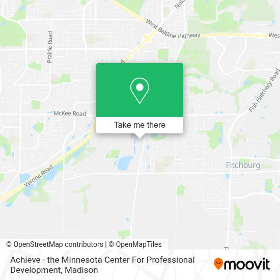 Achieve - the Minnesota Center For Professional Development map