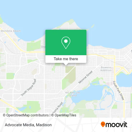 Advocate Media map
