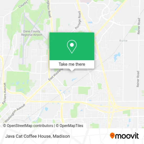Mapa de Java Cat Coffee House