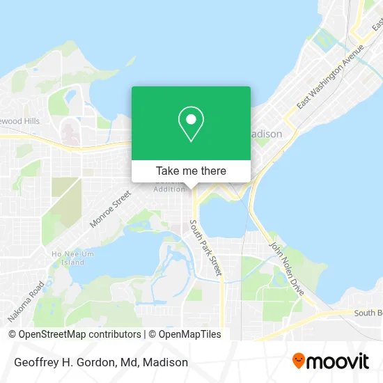 Geoffrey H. Gordon, Md map
