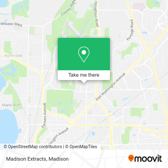 Madison Extracts map