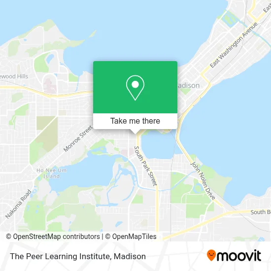 The Peer Learning Institute map