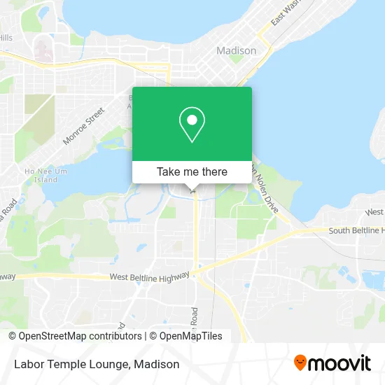 Labor Temple Lounge map