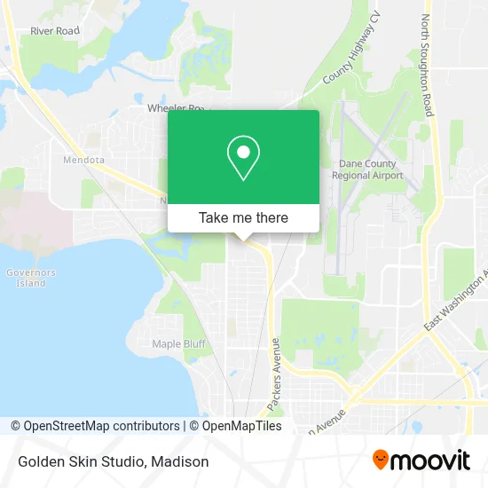 Golden Skin Studio map