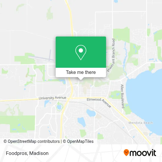 Foodpros map