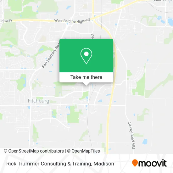 Rick Trummer Consulting & Training map