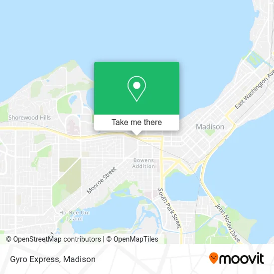 Gyro Express map