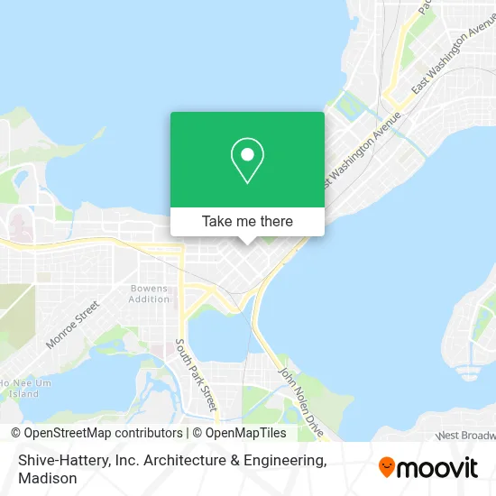 Shive-Hattery, Inc. Architecture & Engineering map