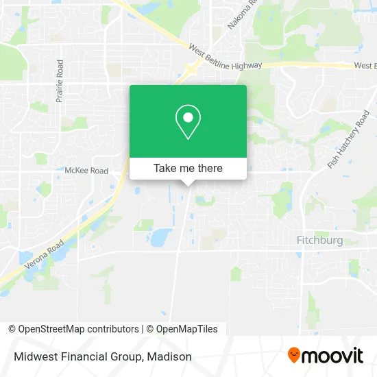 Midwest Financial Group map
