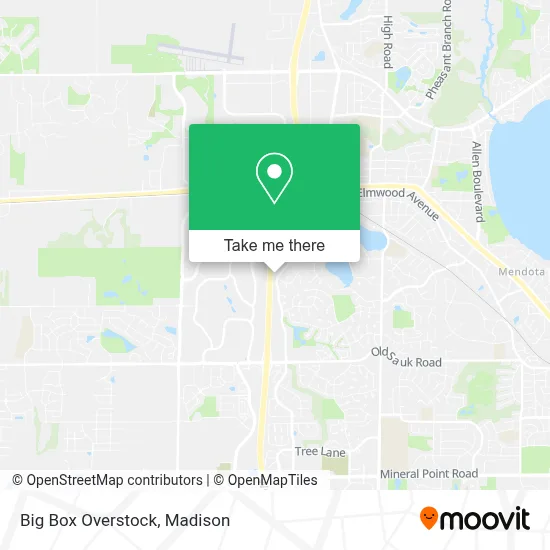 Big Box Overstock map