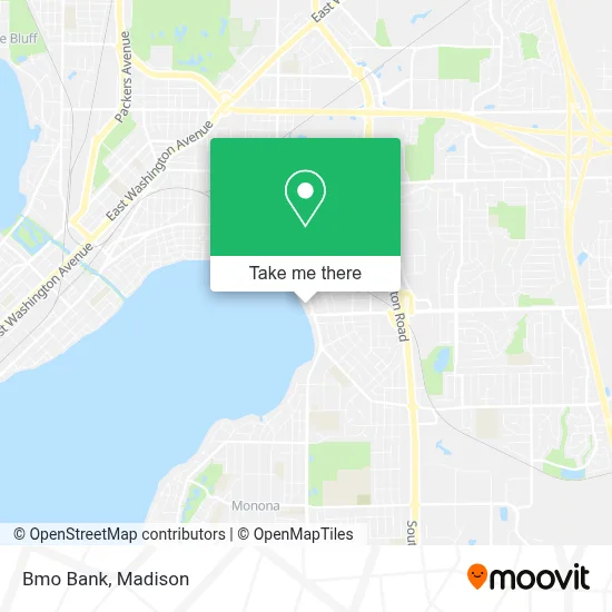 Bmo Bank map