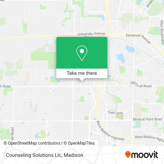 Counseling Solutions Llc map