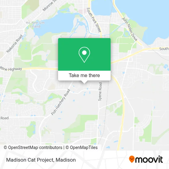 Madison Cat Project map