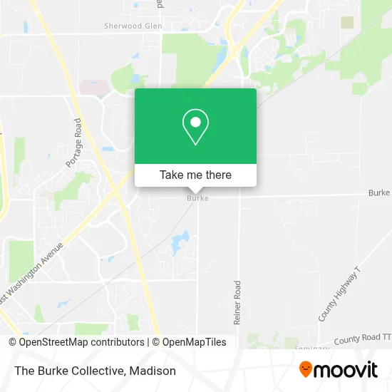 The Burke Collective map