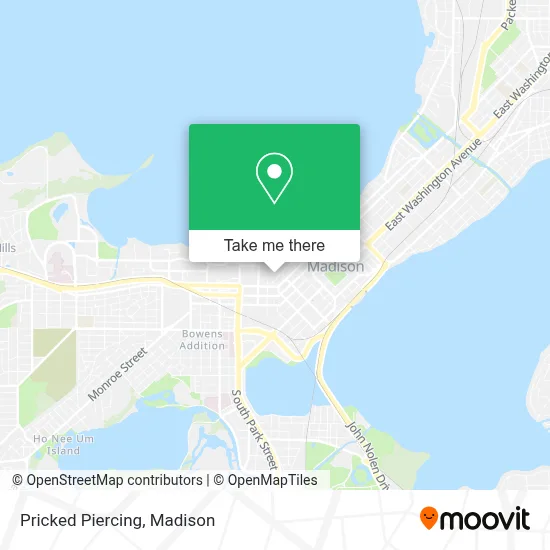 Pricked Piercing map