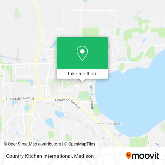 Country Kitchen International map