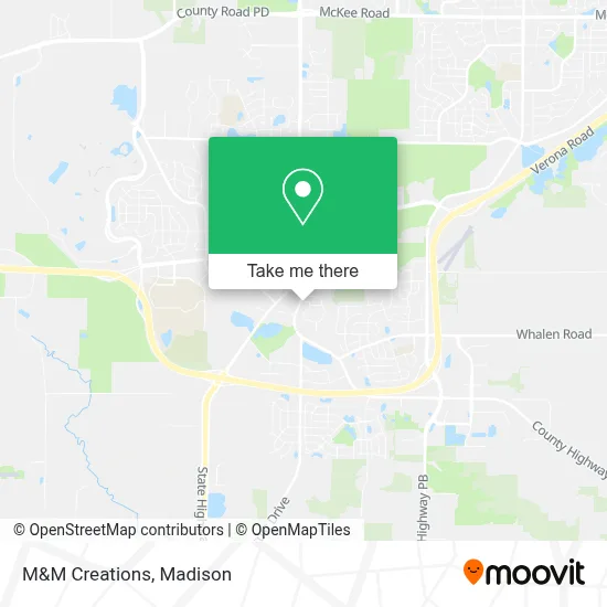 M&M Creations map
